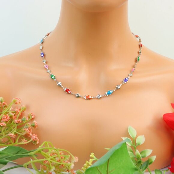 "New Beautiful Design Necklace Chain for Women/Girls, Gift, N854 - Picture 4 of 10